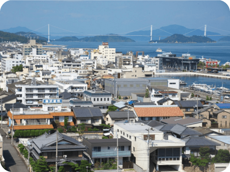 愛媛県の今治市に密着